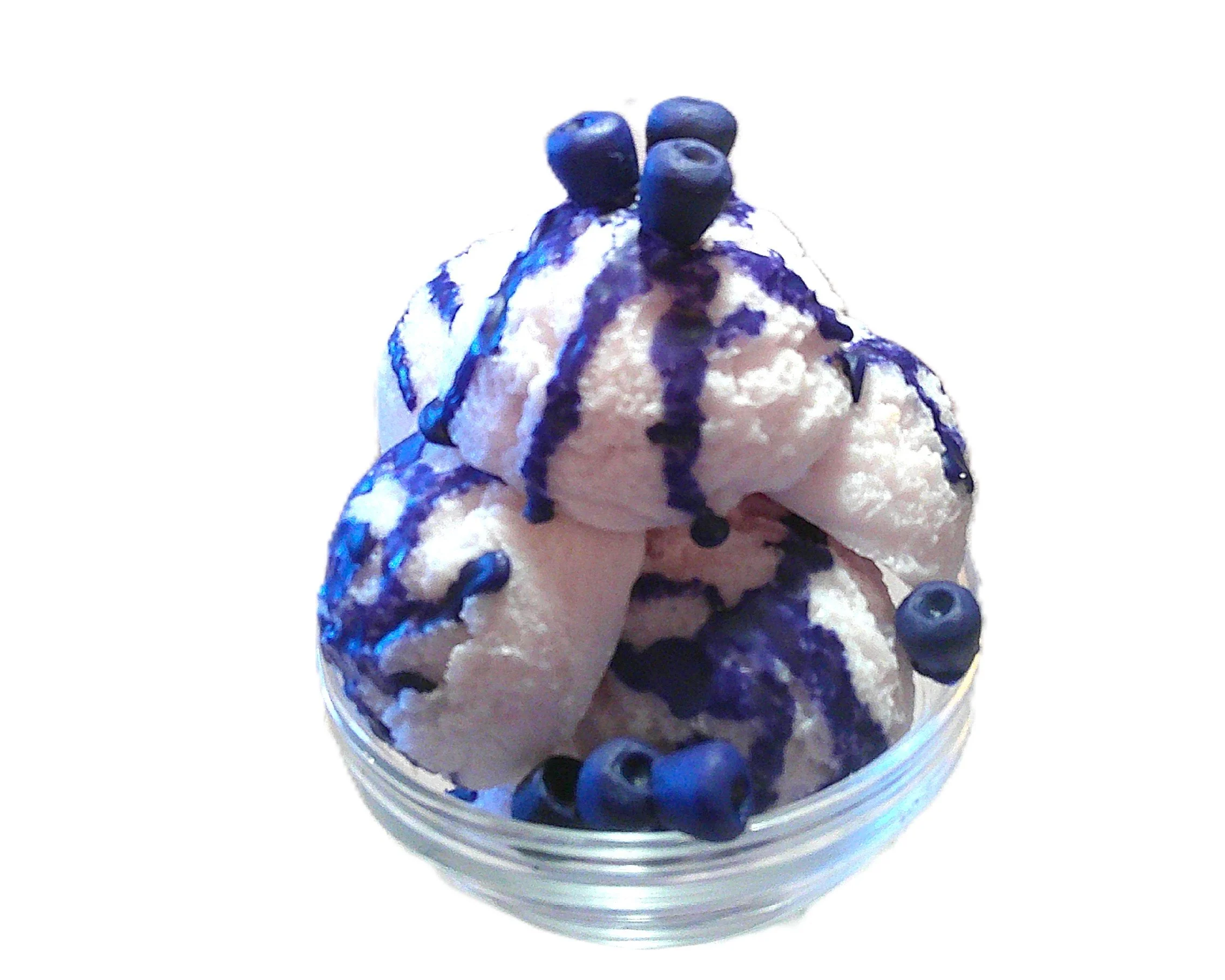 Frozen Blueberry Custard