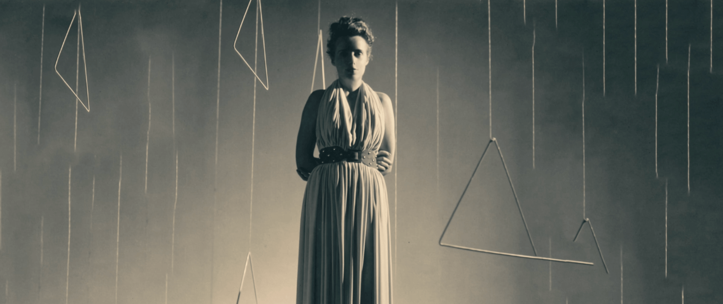 video production screenshot of avant garde fashion