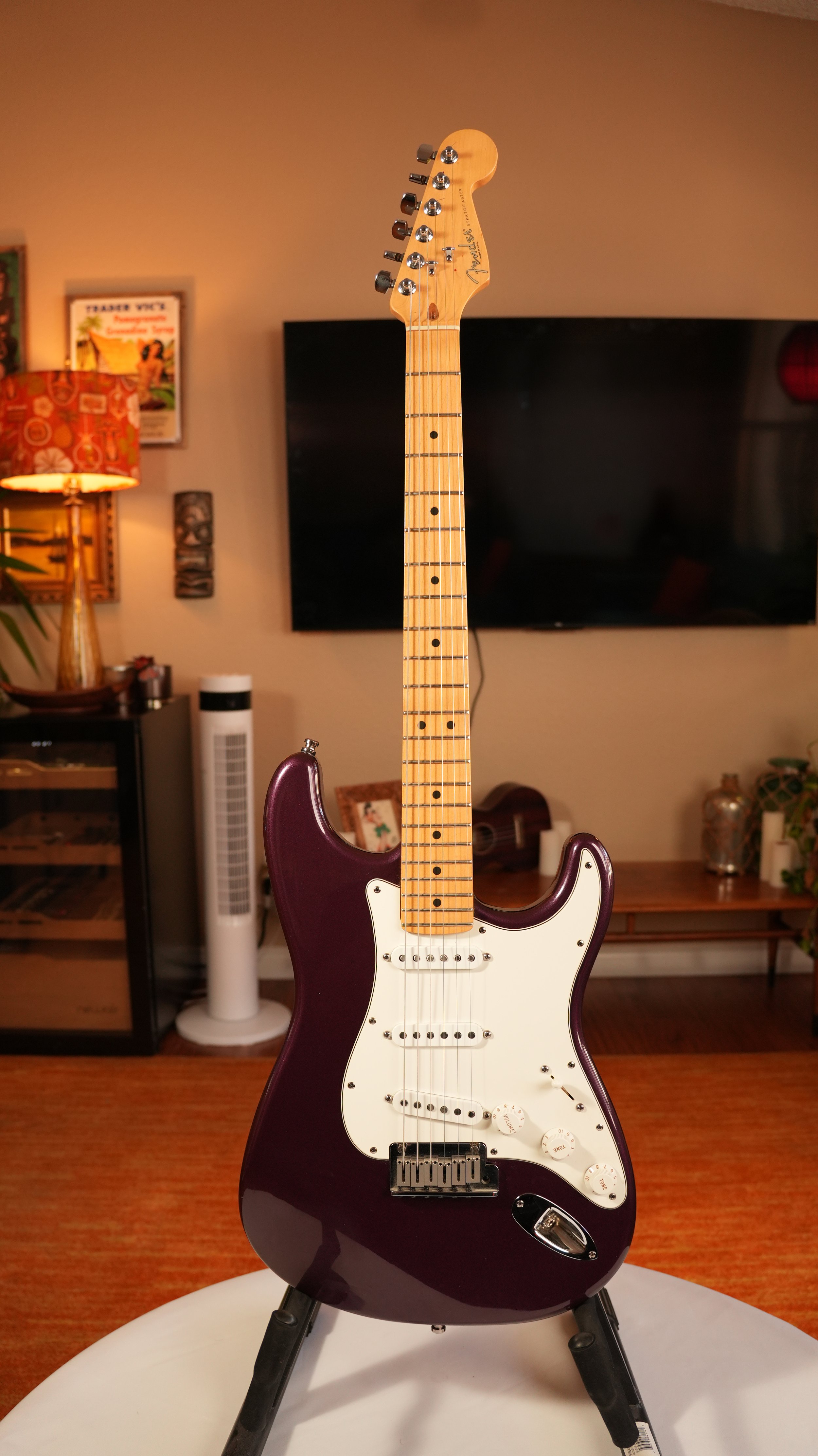 1998 Fender American Standard Stratocaster - Midnight Wine