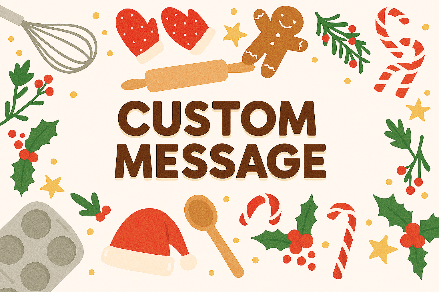 Brownie Custom Message Add-On