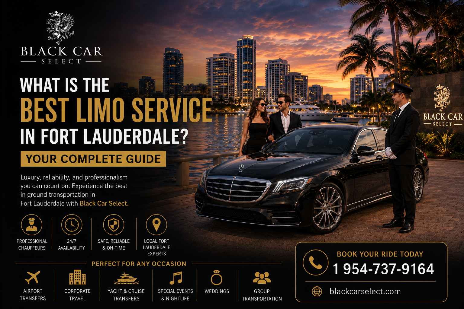 What Is the Best Limousine Service in Fort Lauderdale &amp; FLL Car Service? The Complete Guide to Luxury Airport &amp; Chauffeur Transportation