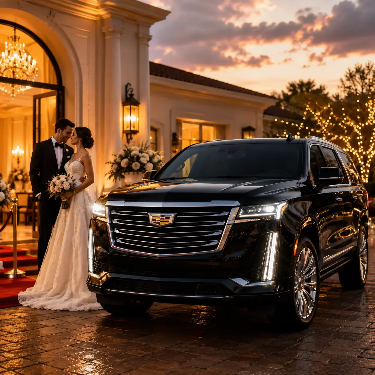 Black Car Select Limo Service for Nashville Wedding Transportation