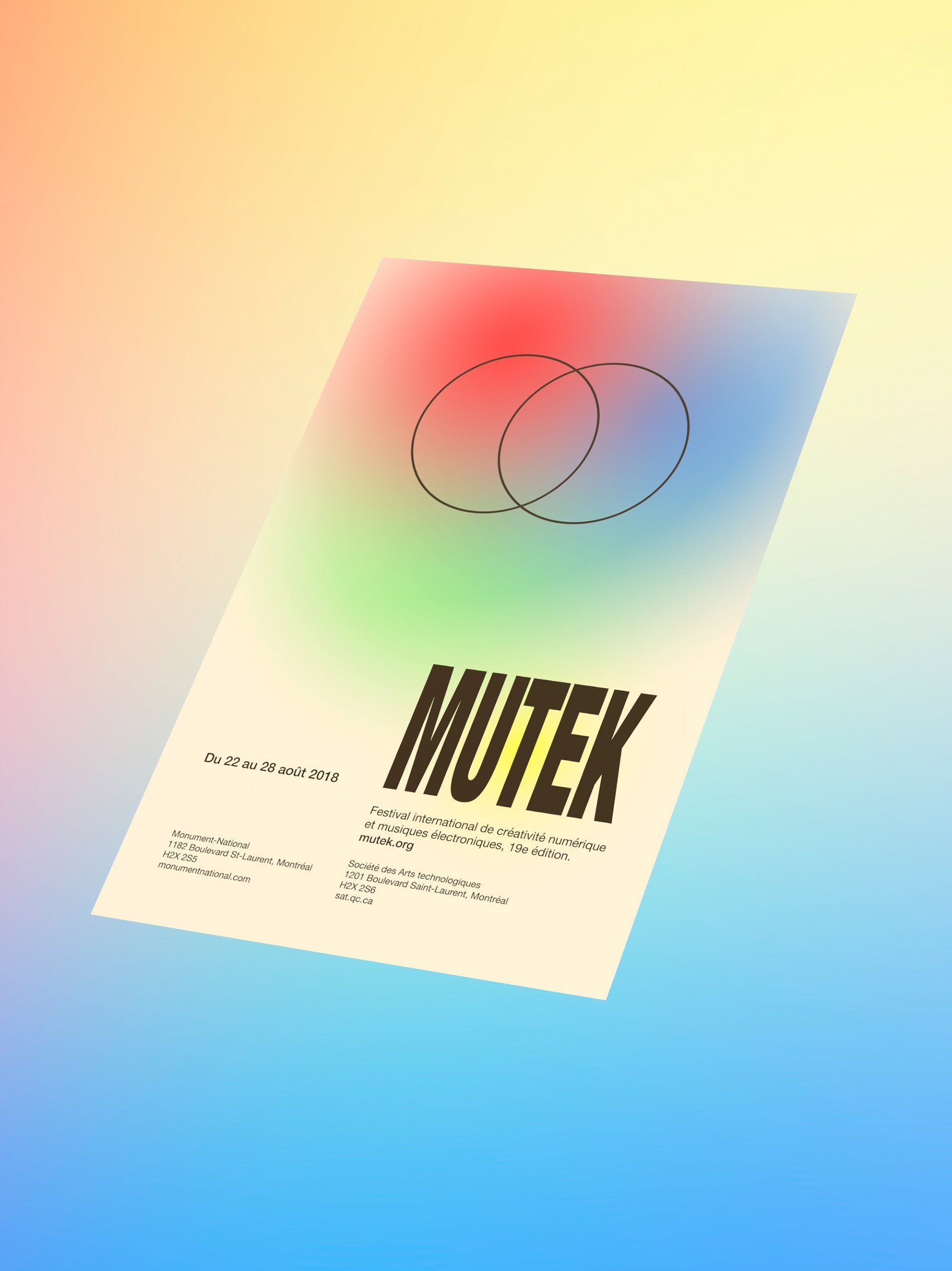 Poster for Mutek