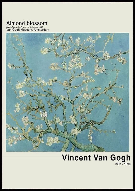 Almond Blossom by Vincent Van Gogh