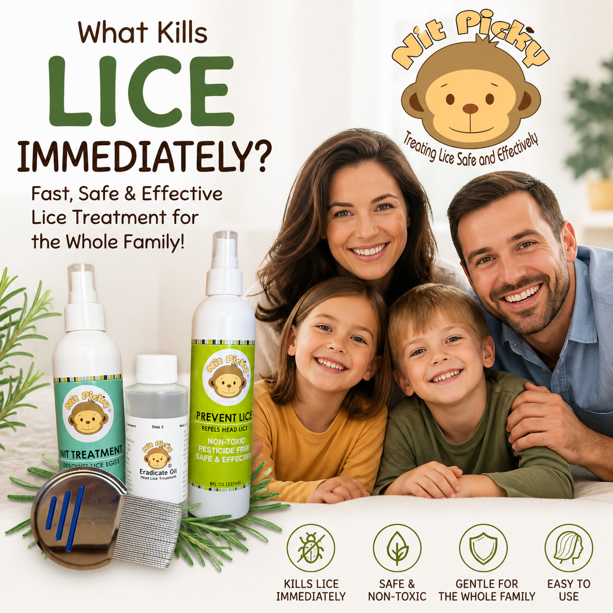 What Kills Lice Immediately?
