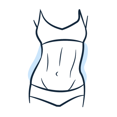 Belly Fat Removal Icon