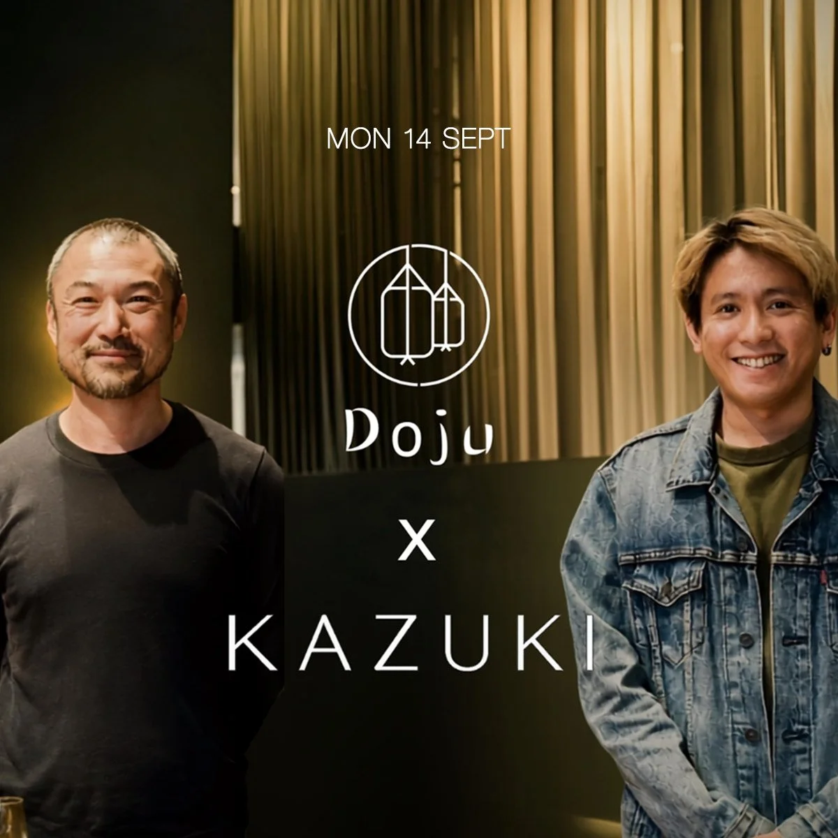 Chef Kazuki and Chef Mika Collaboration