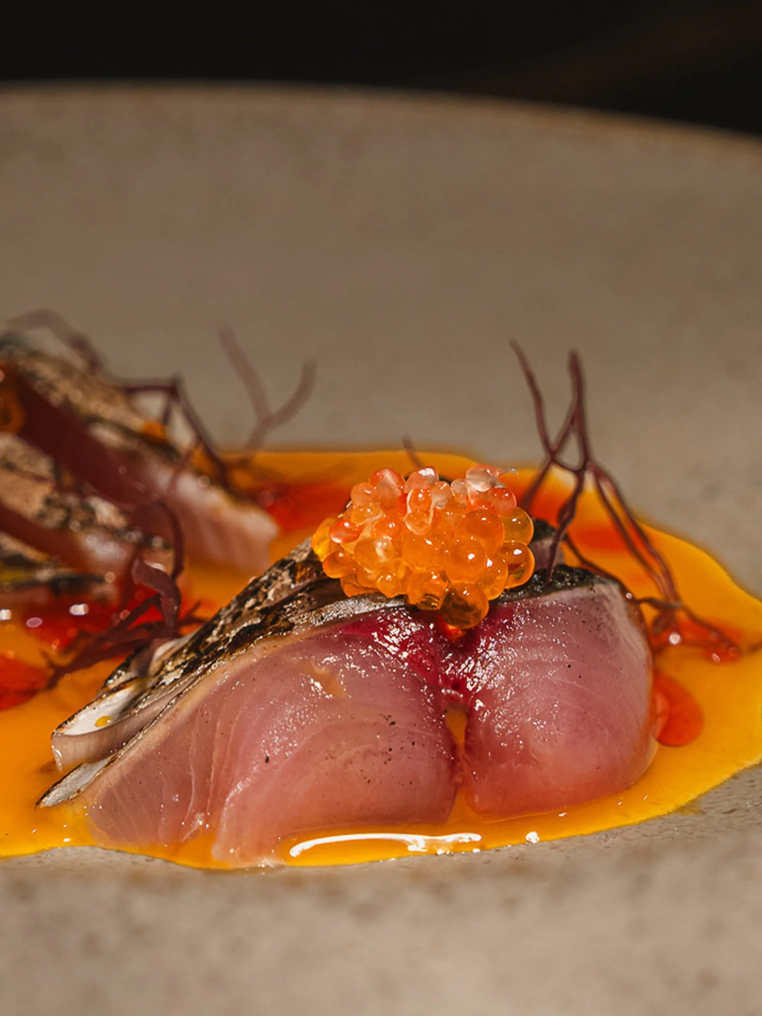 2026 - Bonito crudo, jeju mandarin vinegar