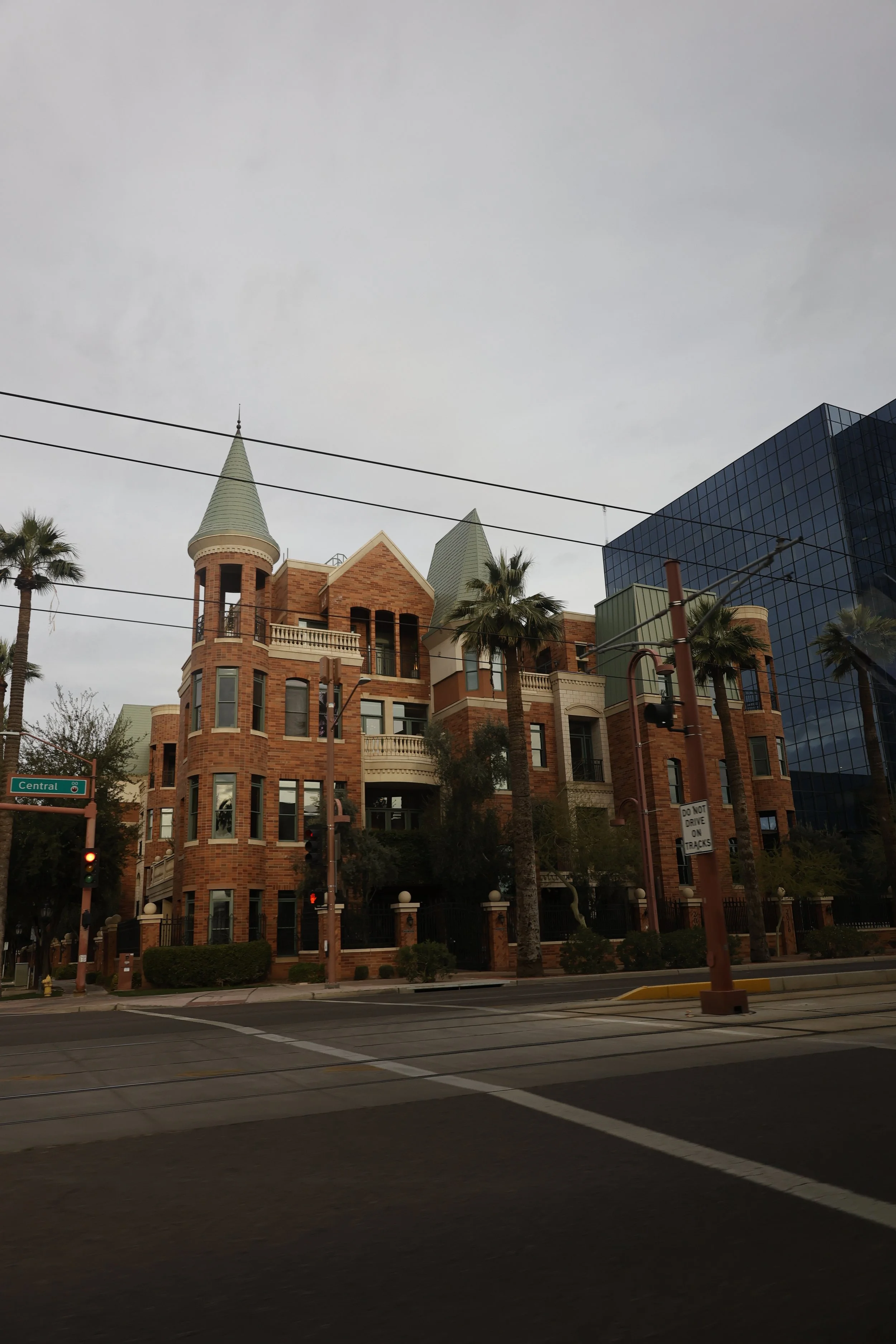 Old buildings downtown