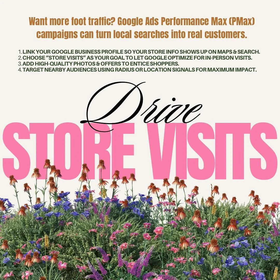 Want more people walking through your door? 🛍️ Google Ads Performance Max makes it super easy for small businesses to get found on Google Maps &amp; Search&mdash;right when locals are ready to shop.

Here&rsquo;s the play:
- Link your Google Busines