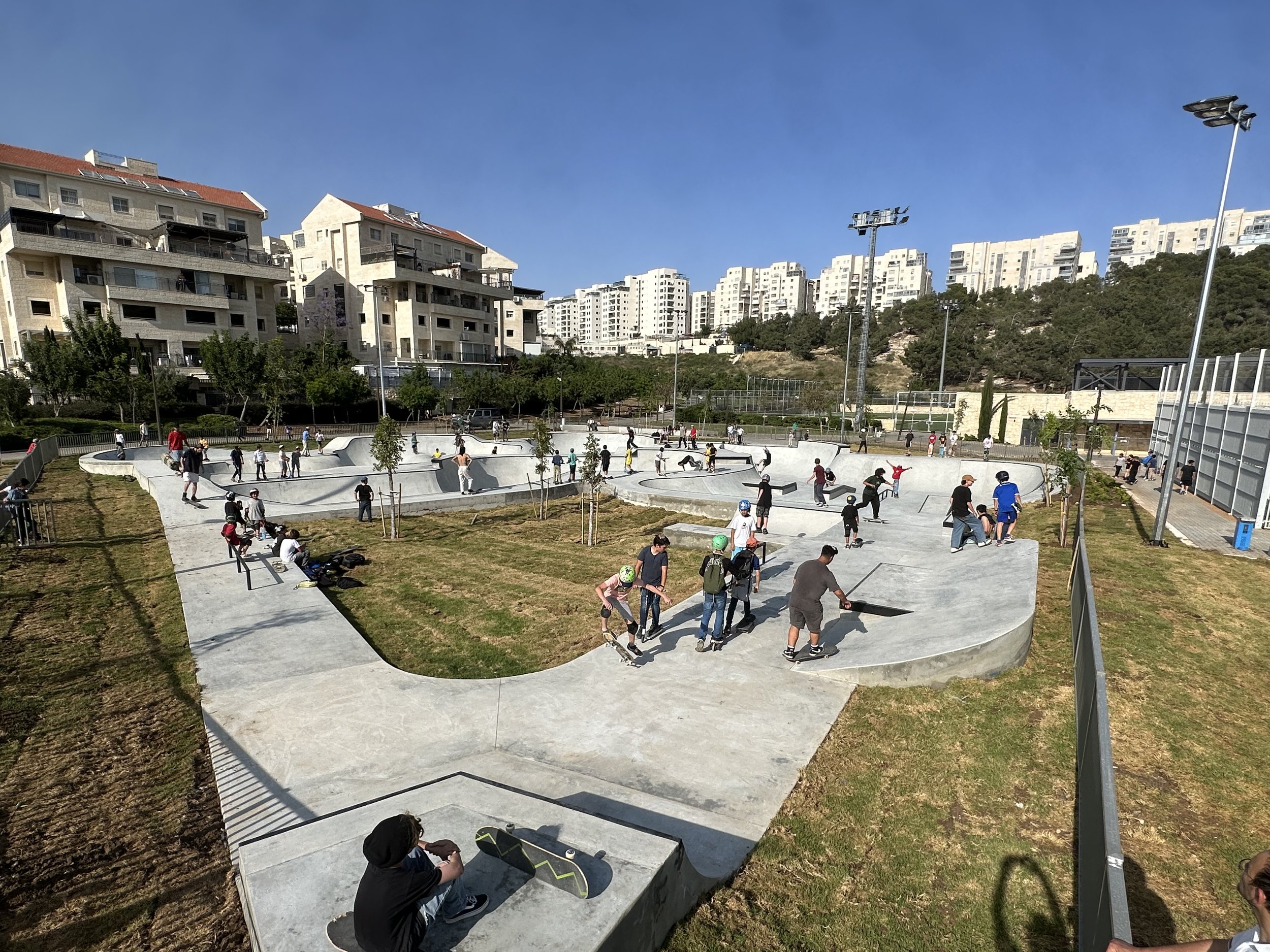 Har Homa skatepark opening