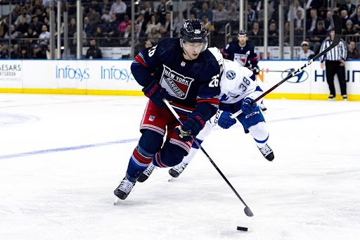 Vesey’s Multi-Goal Game Carries Rangers to Win Over the Bolts