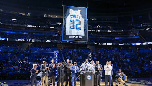 Shaq Has His Number 32 Retired by the Magic