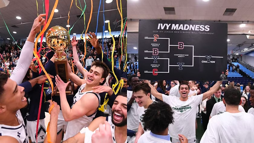 Yale Beats Brown on a Buzzer Beater to Win Ivy League Championship