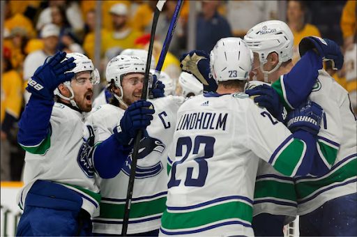 Canucks Eliminate Predators on Late Goal in Regulation to Advance to the Second Round