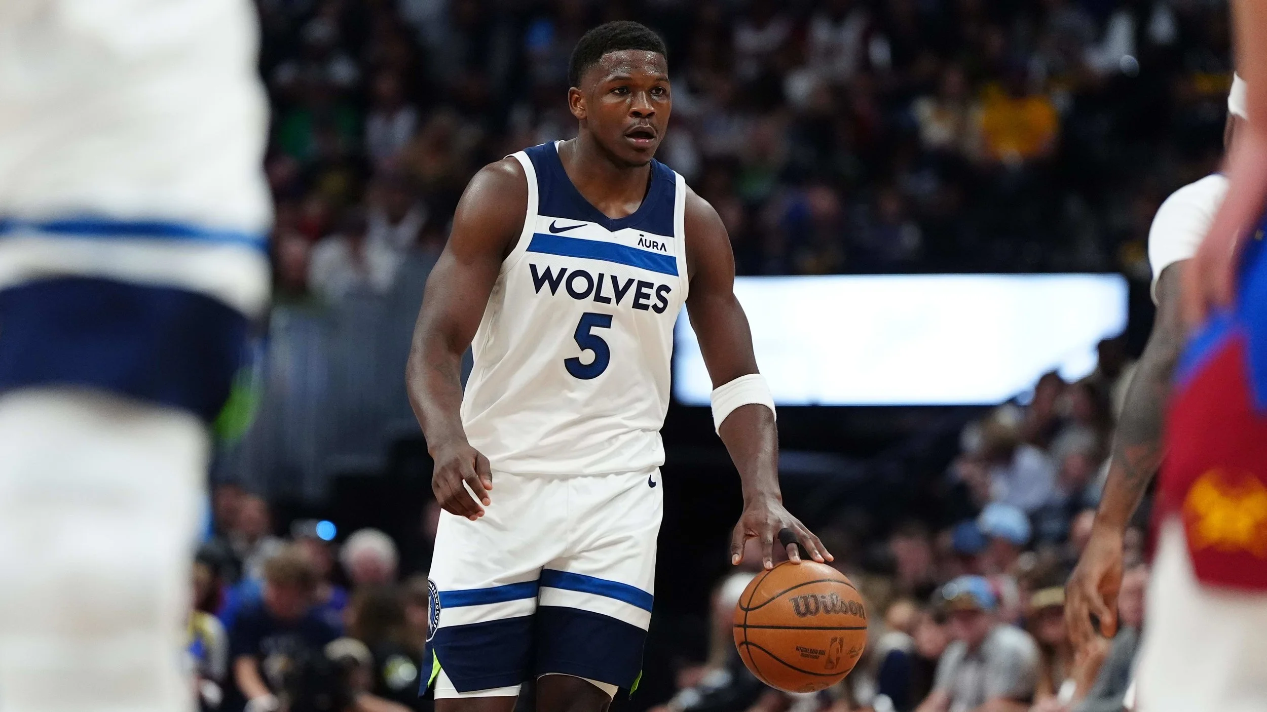 T-Wolves Defining Second Half Leads to Game One Win on the Road