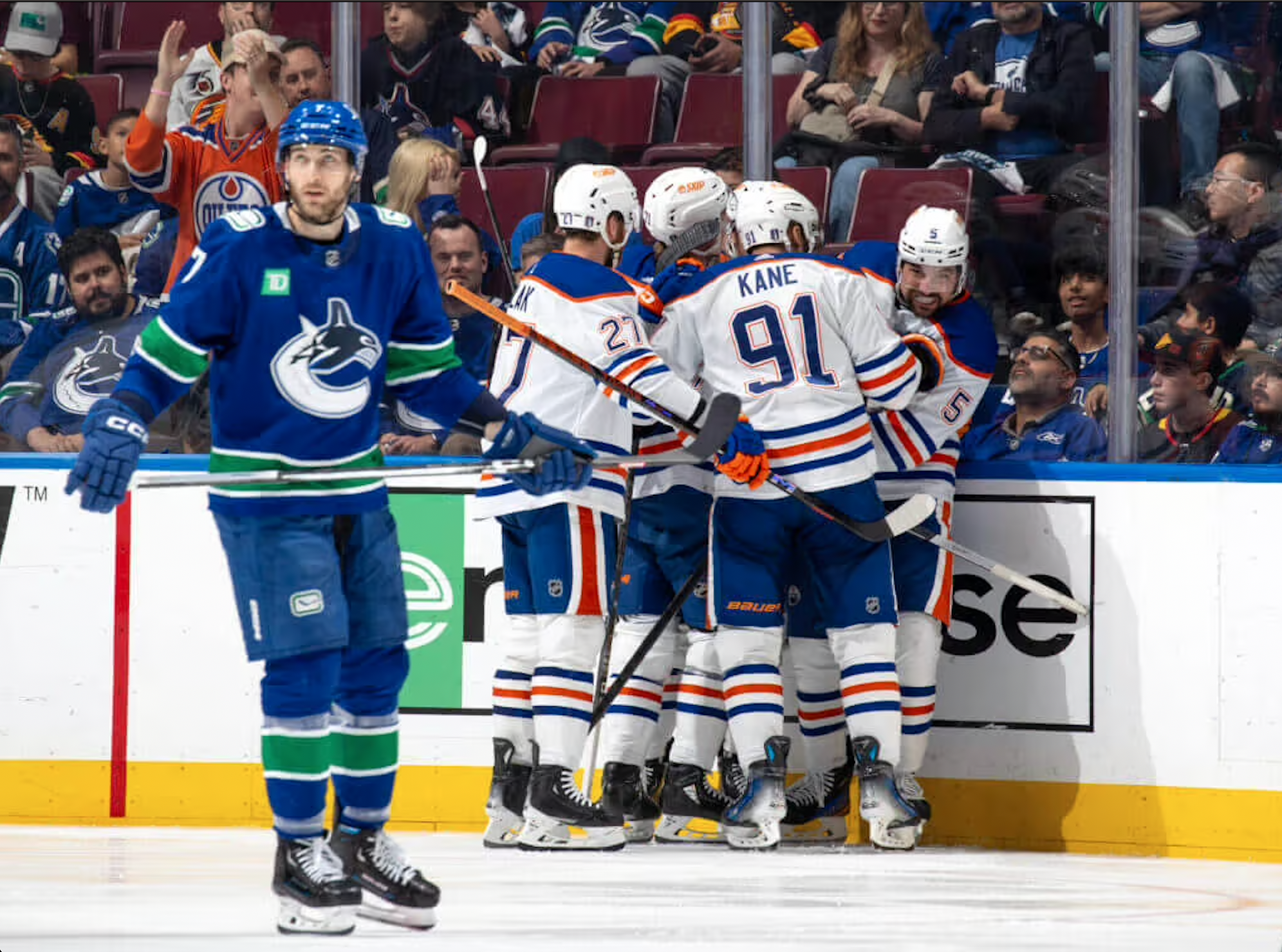 Oilers Defeat Canucks in Game Seven to Advance to the Western Conference Finals