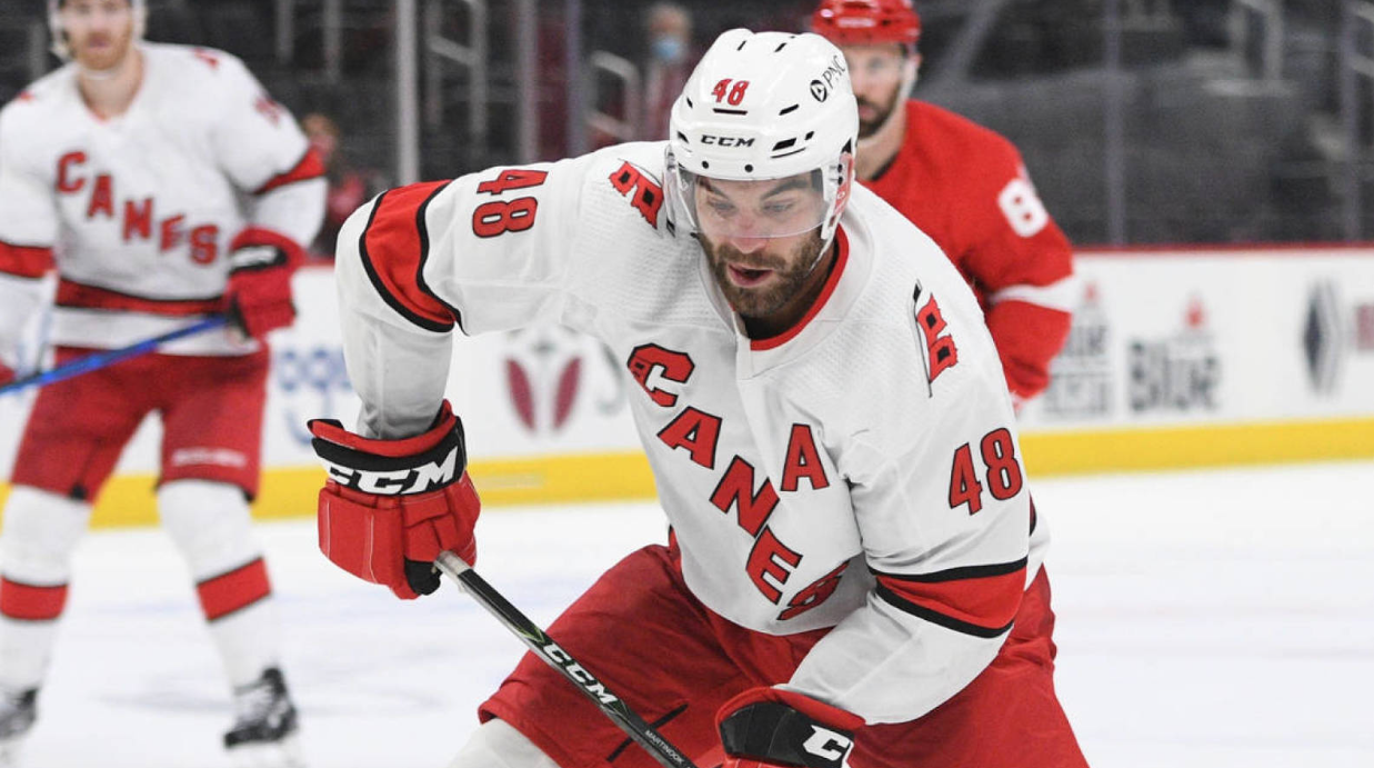 Two-Way Winger Re-Signs with the Hurricanes