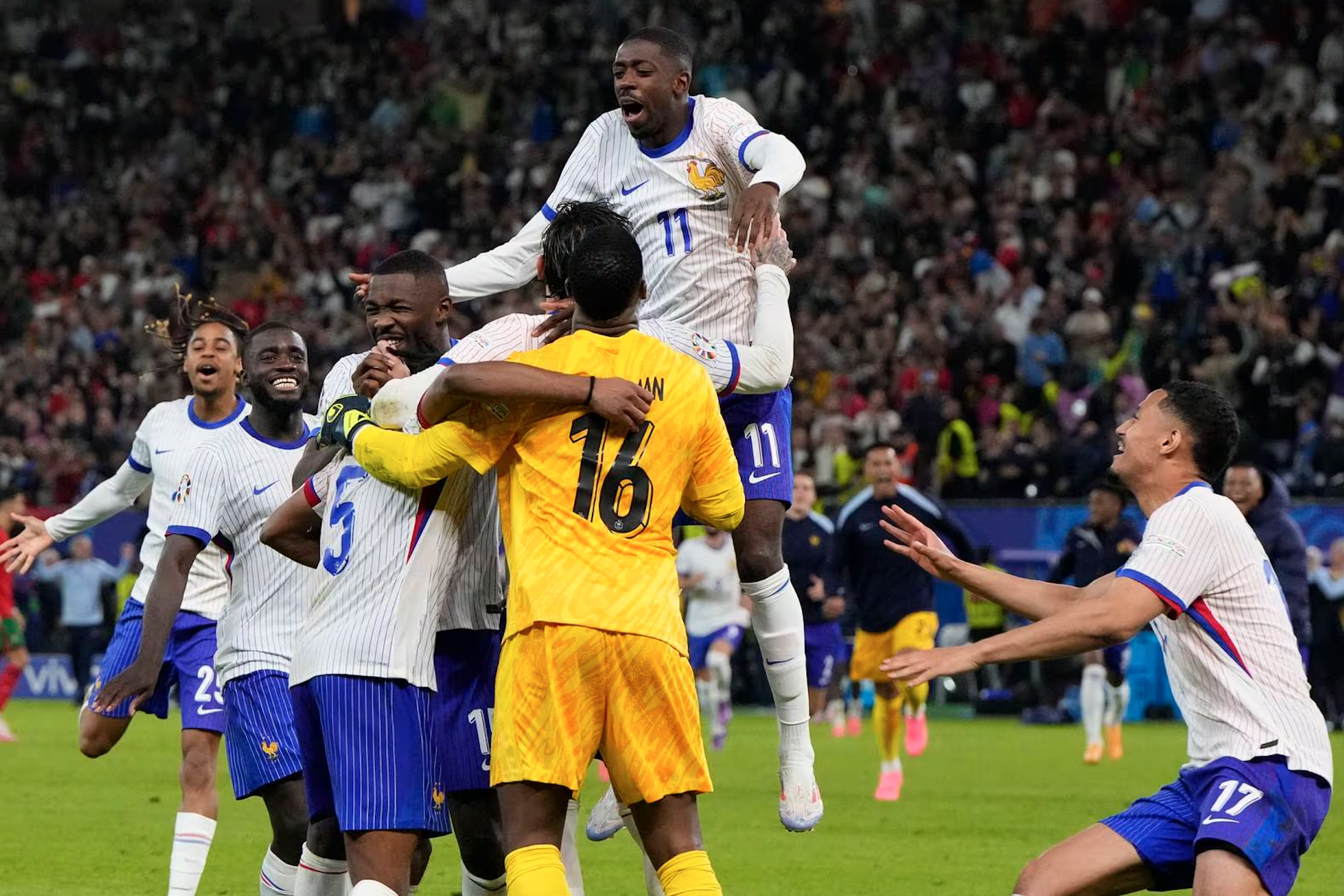 France Outlast Portugal on Penalties, Advance to Euro Semifinals