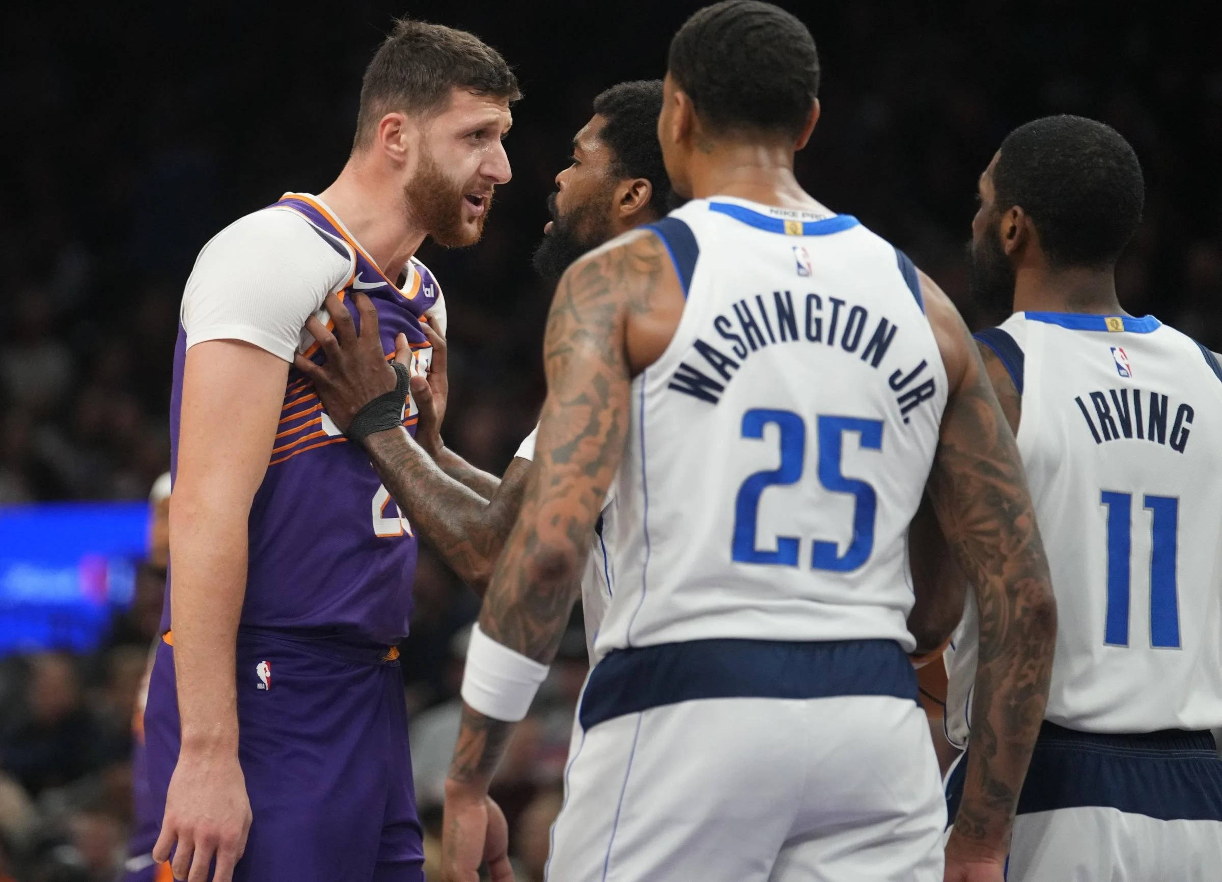 Why Was P.J. Washington Suspended Amidst the Nurkic-Marshall Altercation?