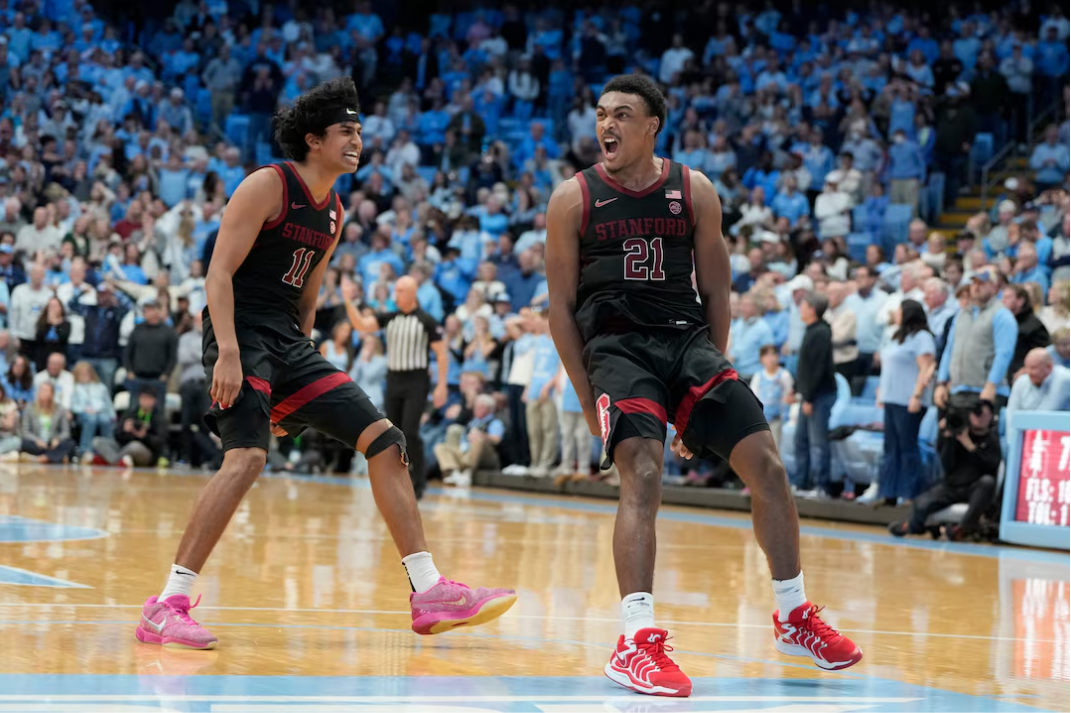 Stanford Upsets UNC, Ending Tar Heels Four-Game Winning Streak