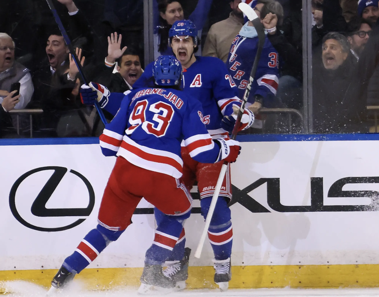 Rangers' Top Line Showing Signs of Life