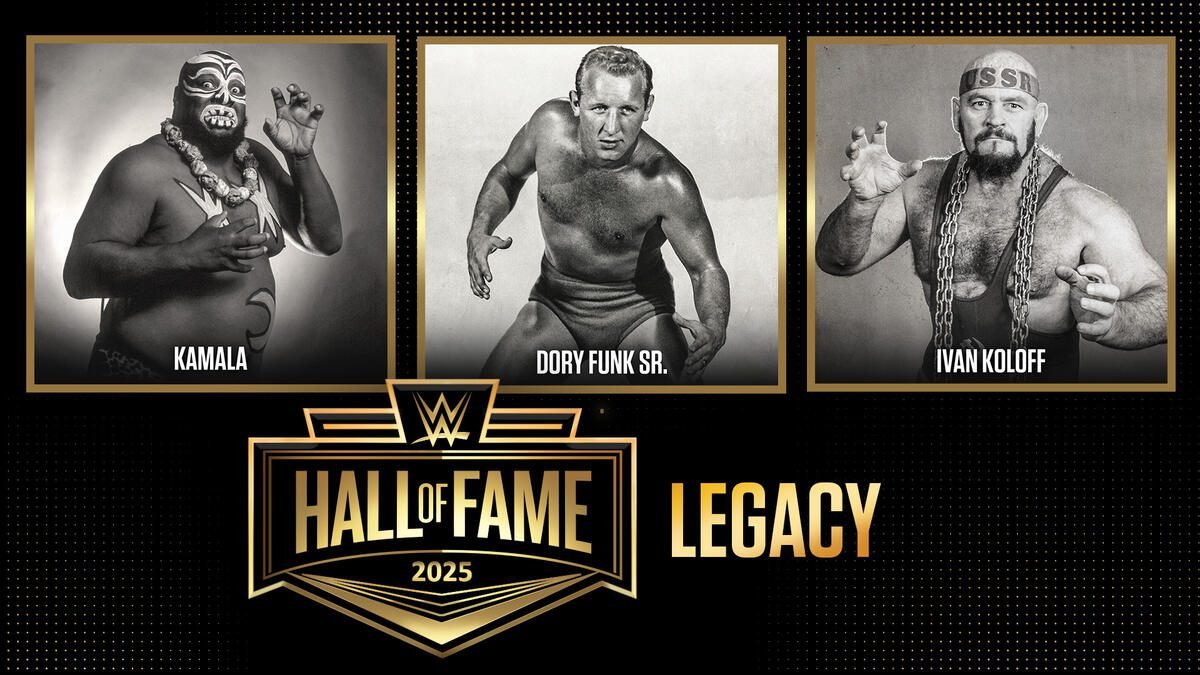 Three Wrestling Legends Named 2025 WWE Hall of Fame Legacy Inductees
