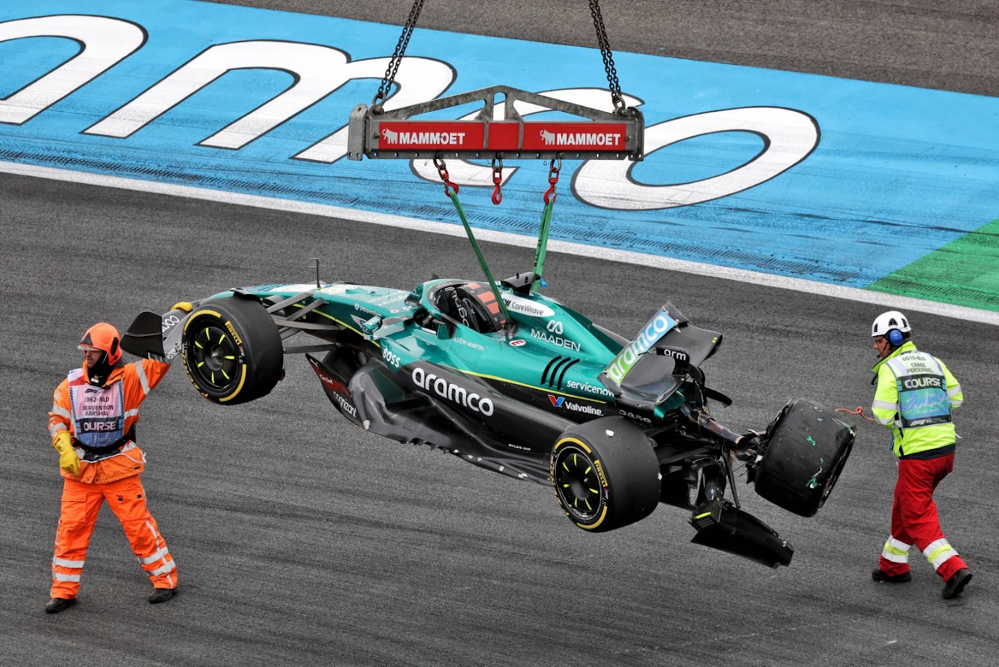 Red Flags Overshadow Practice at Dutch Grand Prix