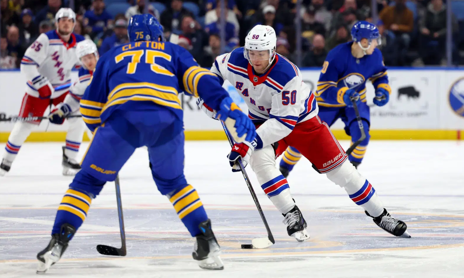 Sabres and Rangers Square Off in Keybank Center Showdown