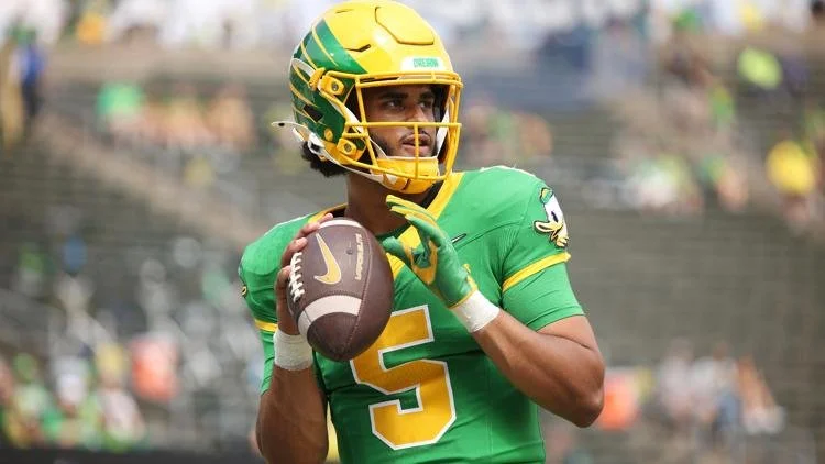 Oregon Ducks Quarterback Receives Surprising NFL Draft Projection Before Clash with Indiana