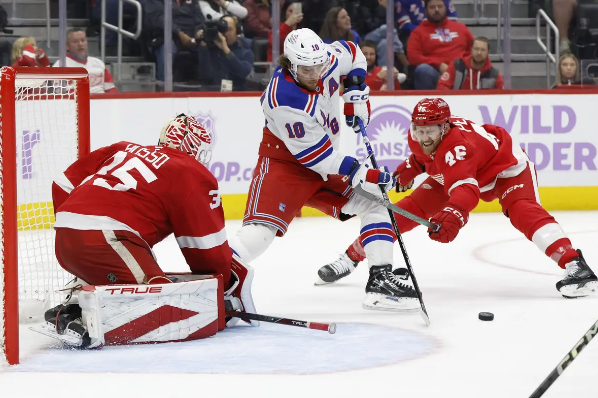 Road Warriors vs. Home Force: Rangers and Red Wings Set for Clash in Detroit
