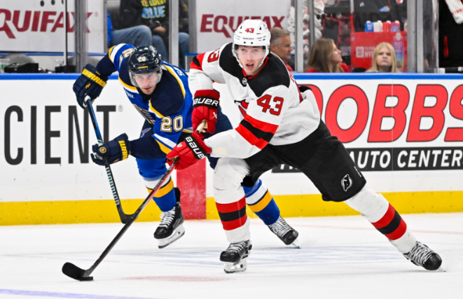 The Devils Look to Gain Momentum Against the Blues