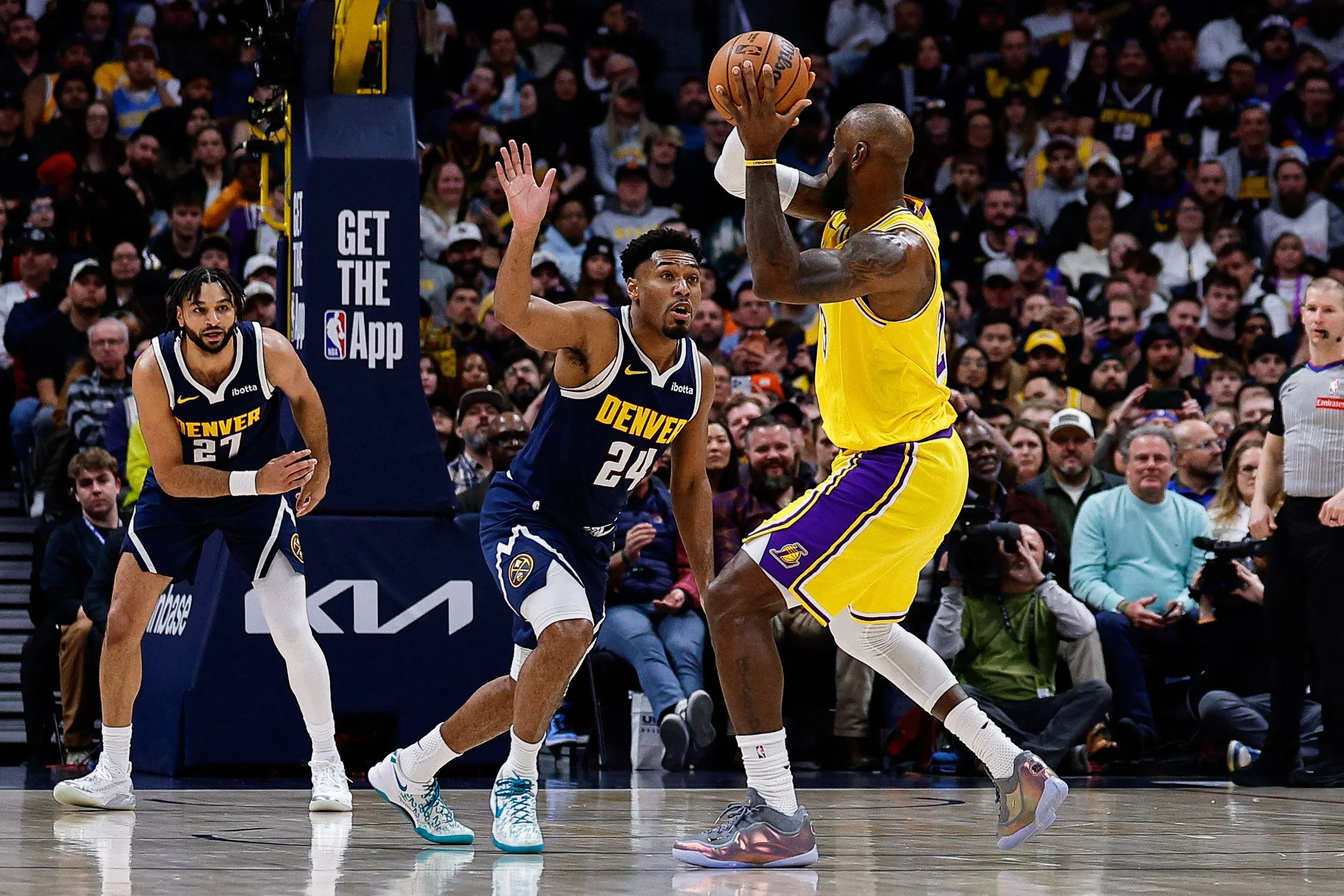 The Lakers Manage to Take Down the Nuggets After Second Half Come Back