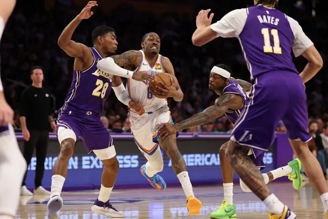 Lakers Three-Game Win Streak Ends as They Can’t Survive the Thunder’s Depth