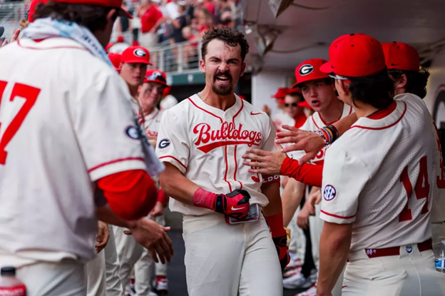 Georgia Wins College Baseball Southeastern Conference Series Over Tennessee