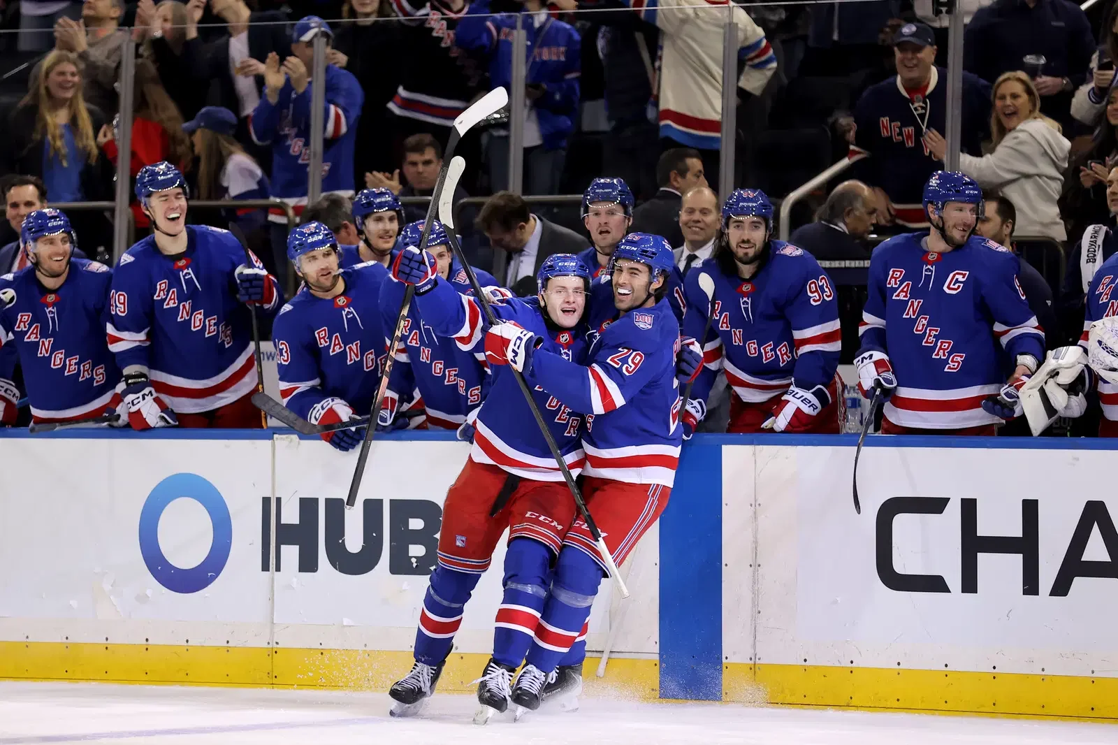 25-26 Rangers Rookies Rise to the Occasion Against the Blackhawks