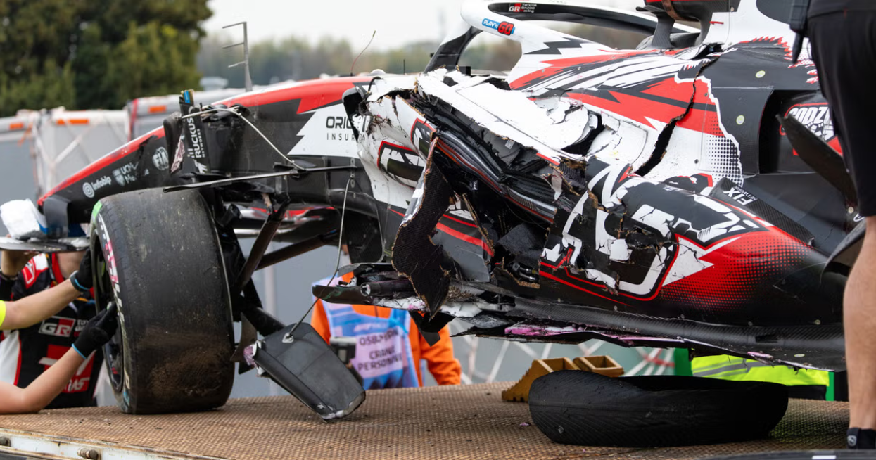 Haas Driver’s Massive Crash at Japanese Grand Prix Exposes Flaws in 2026 Regulations