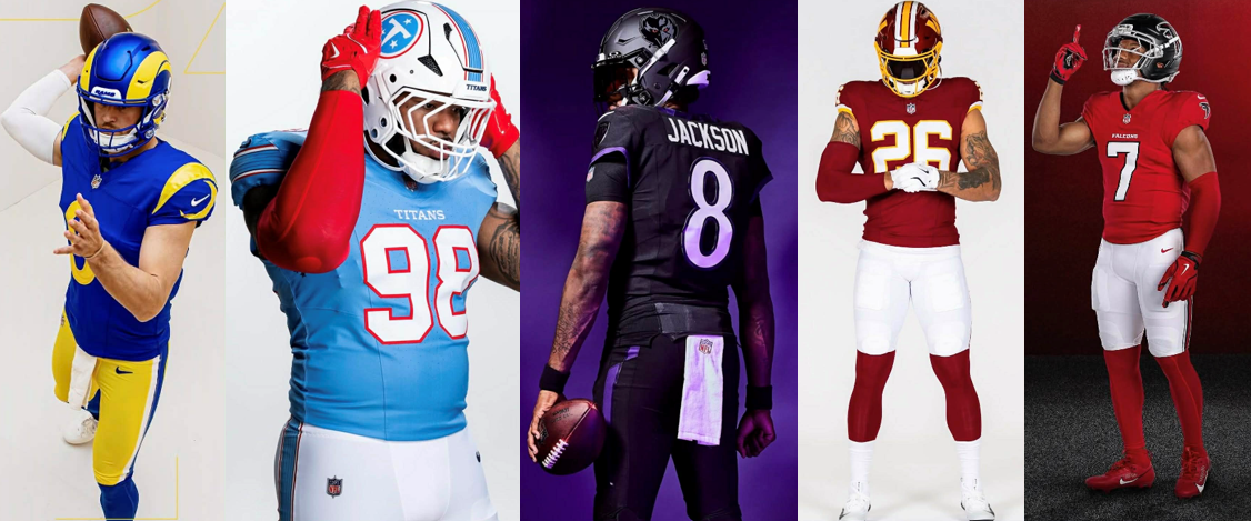 Ranking the Five NFL Uniform Releases of 2026