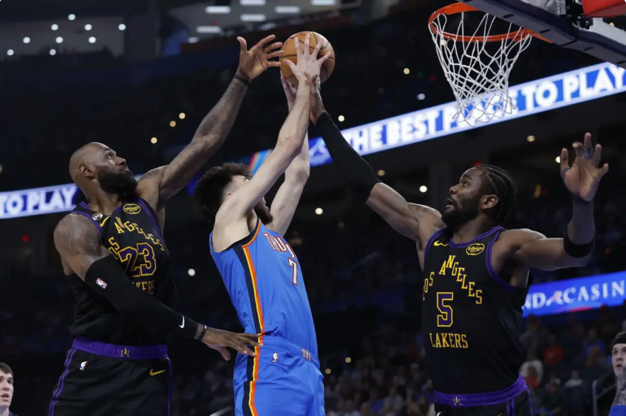 Thunder Withhold the 25-26 Lakers to Complete the Series Win and Sweep