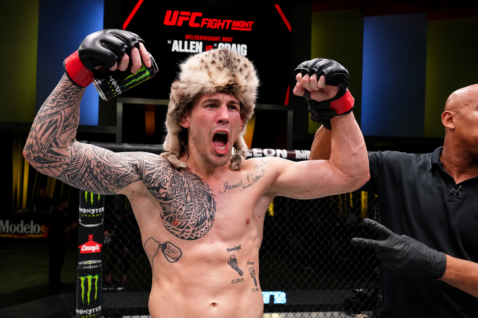Vegas Goes ‘All In’ with Edmon Shahbazyan Vying for a Knockout at UFC Fight Night