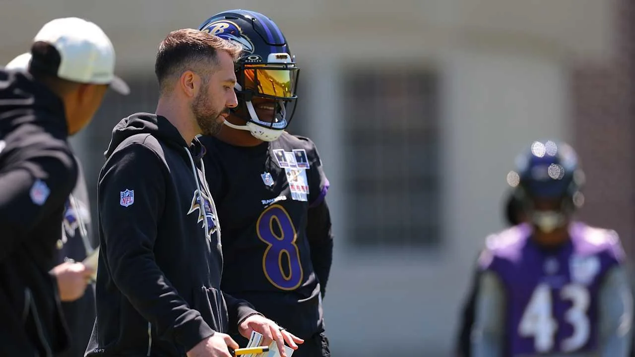 Why the Ravens New Offensive Coordinator Is Taking His Calls Upstairs for the 2026 Season