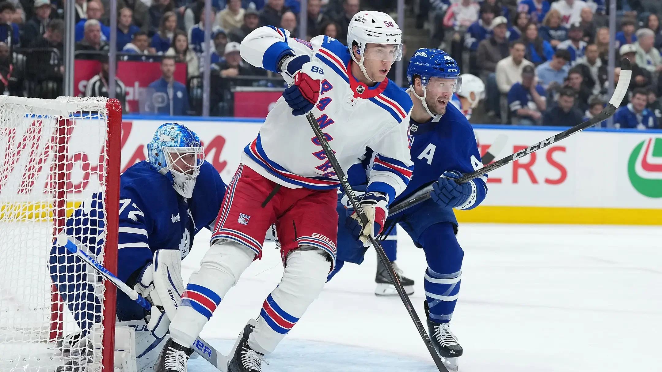26-27 Rangers Road Woes Continue in Gut-Wrenching Loss to Maple Leafs