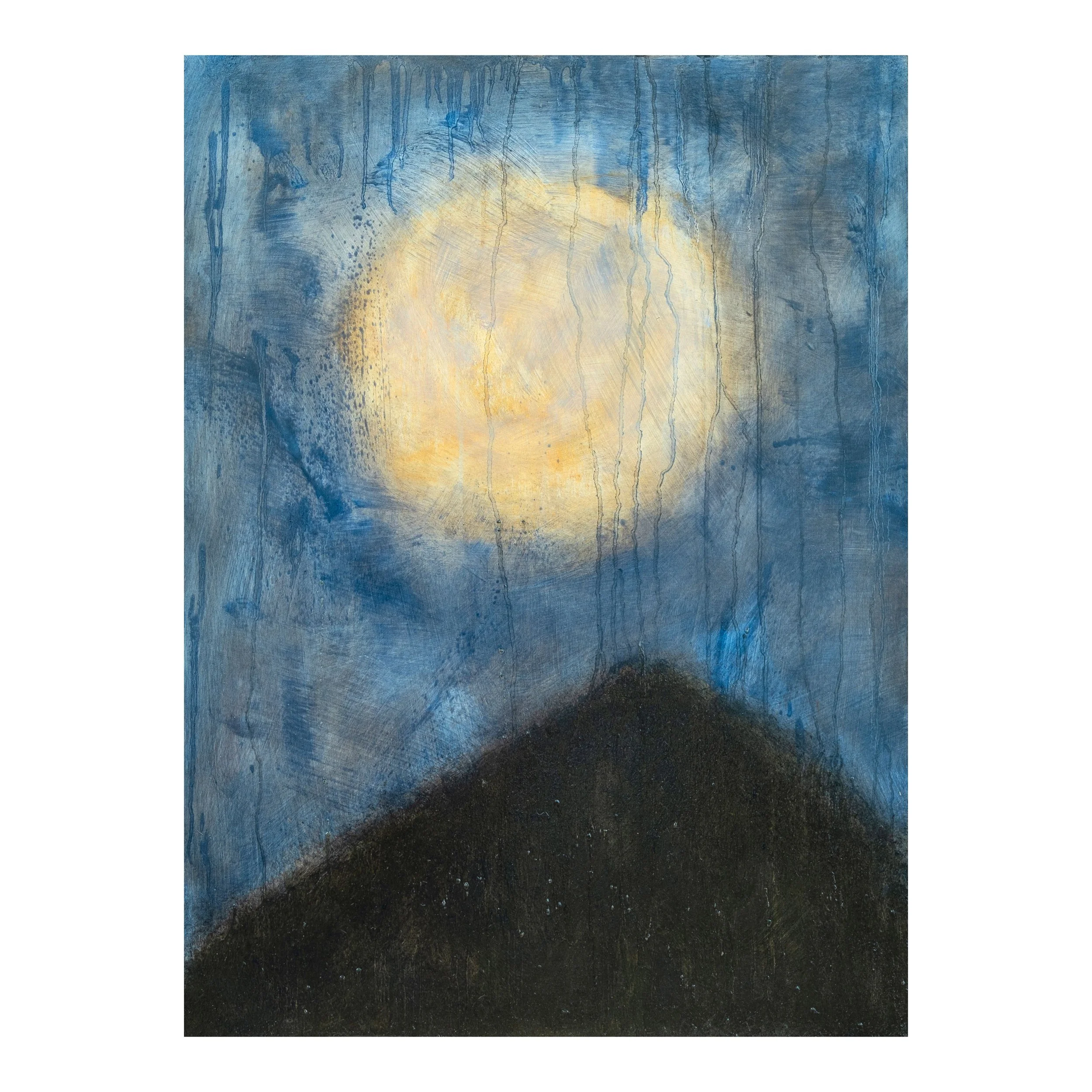 Moon and Mountain