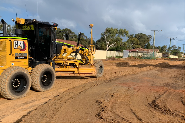 Earthworks machinery contracting in CGG WA