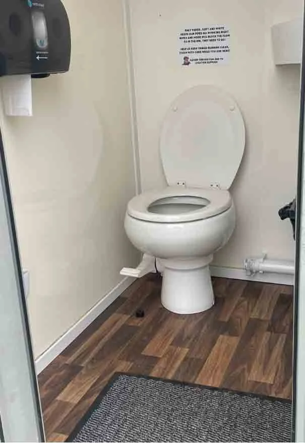 Solar powered honey wagons for film and tv locations in the South West