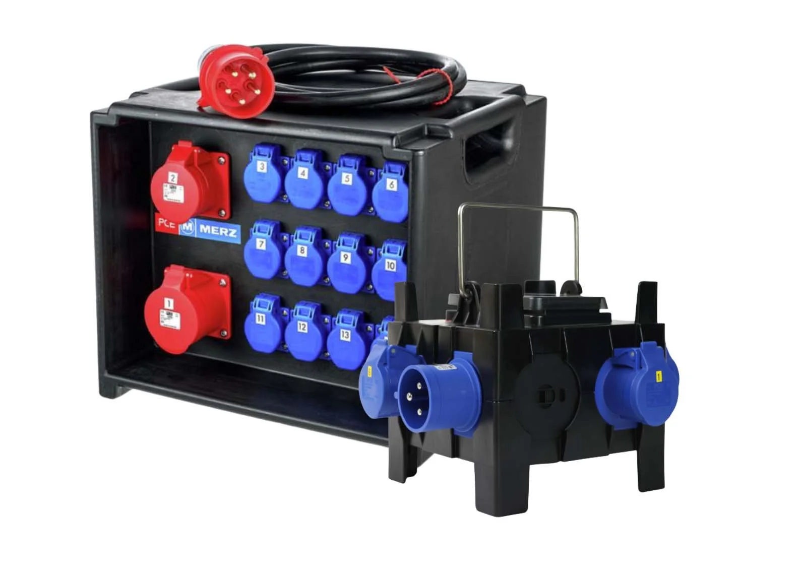 Distribution equipment for tv and film sets