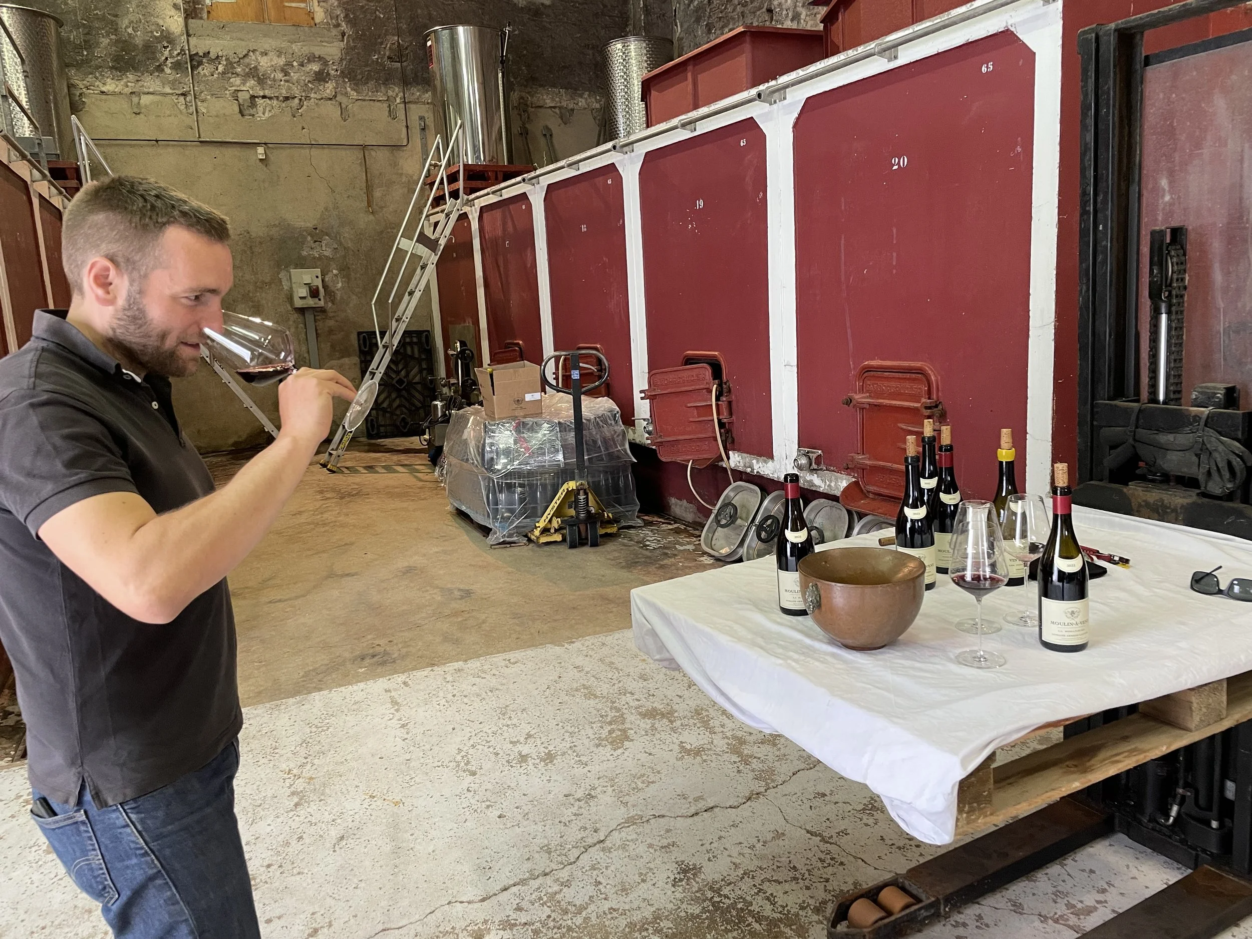 Tasting with Brice Laffond 