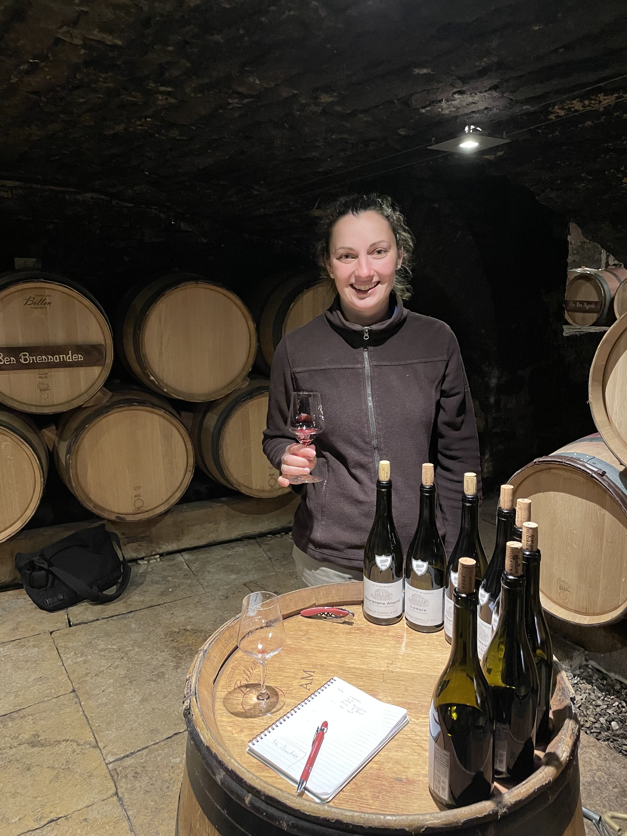 Tasting the 2024's with Lucie Cornu