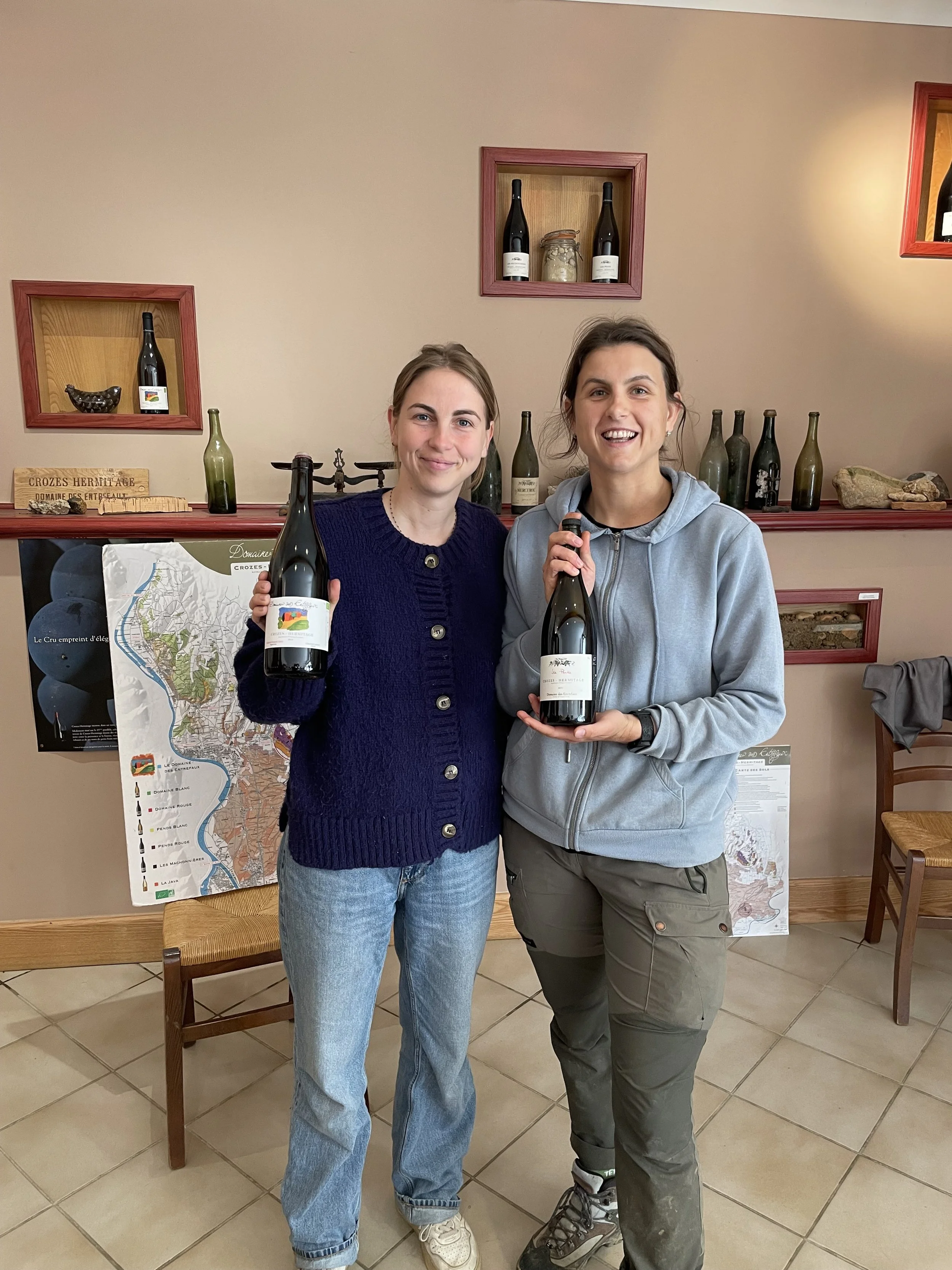 Louise and Gaëlle Tardy of Domaine des Entrefaux