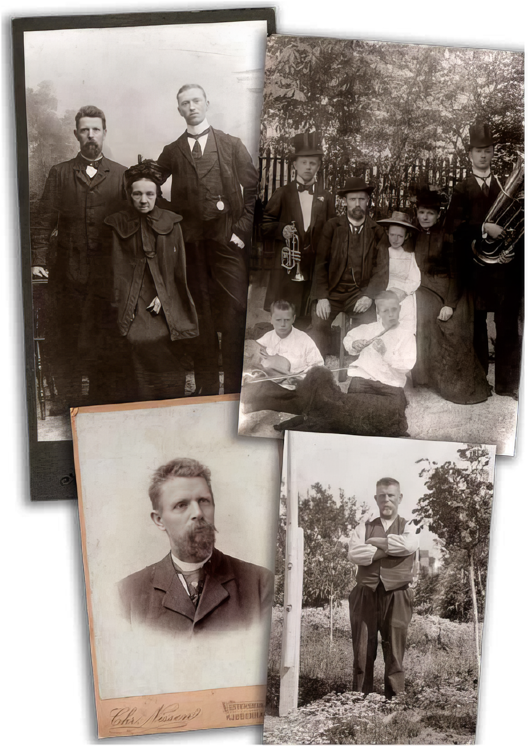 Julius og familien